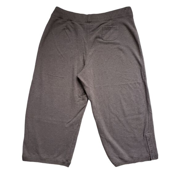 J Jill Womens Pants Large Capri Cropped Brown Cotton Elastic Waist Straight Boho - Picture 13 of 13